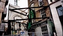 Keenan and Sons, ironworks, est. 1770, originally from the Music Hall, Fishamble St