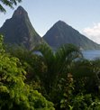 Gros Piton and Petit Piton